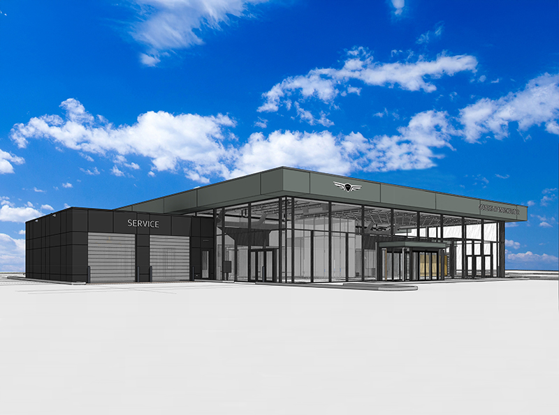 Fulcrum Associates constructing new 36,000 s/f Genesis of Manchester dealership for AutoFair Automotive